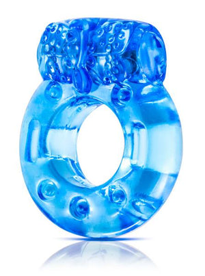 Reusable Vibrating C Ring Blue