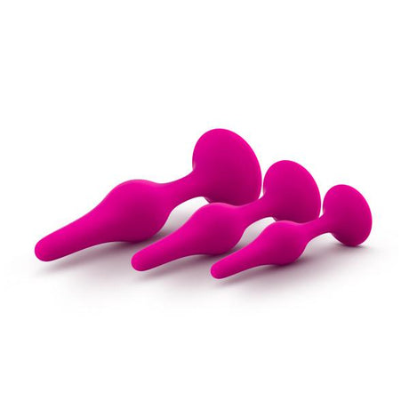 Luxe Beginner Plug Kit Anal Trainer Pink