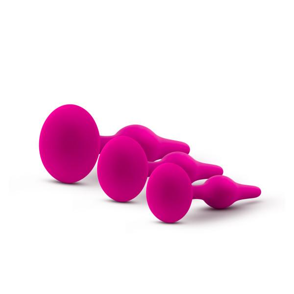 Luxe Beginner Plug Kit Anal Trainer Pink