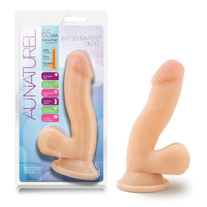 Au Naturel 6.5 Inches Sensa Feel Dildo Beige