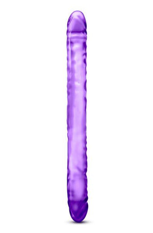 B Yours 18 Inches Double Dildo Purple