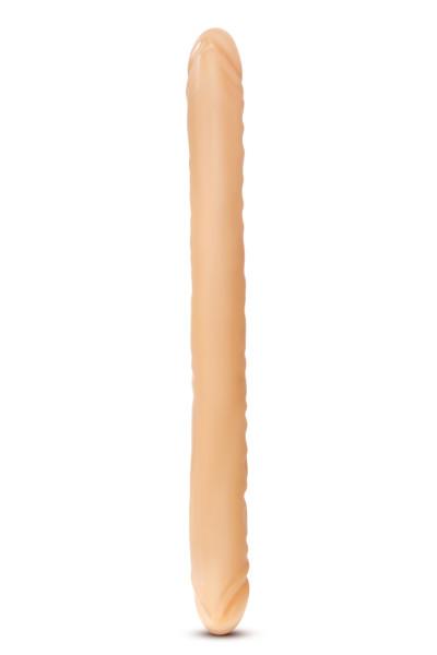 B Yours 18 Inches Double Dildo Beige