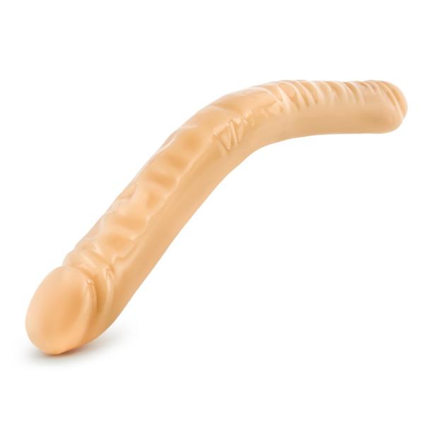 B Yours 18 Inches Double Dildo Beige