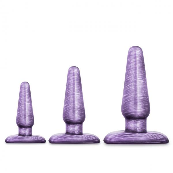 B Yours Anal Trainer Kit Purple Swirl