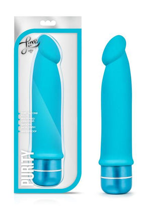 Purity Silicone Vibrator Blue