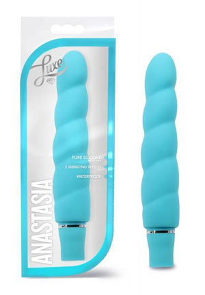 Anastasia Silicone 10 Speed Vibe Aqua