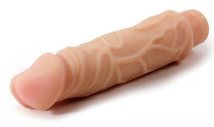 X5 Hard On Vibe 9 Inches Waterproof Dildo Beige