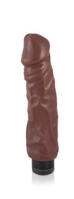 X5 Realistic Hard On 9 Inches Vibrating Dildo Brown