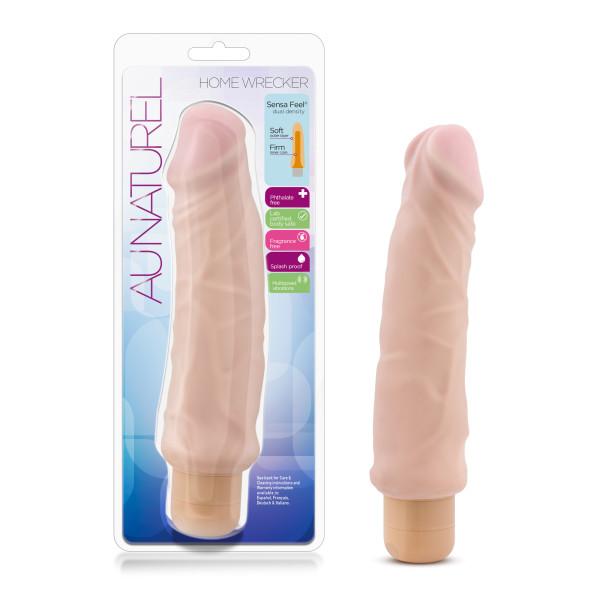 Home Wrecker 9 Inches Realistic Vibrator Beige