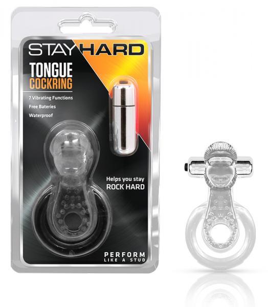 The Tongue Vibrating C Ring Clear