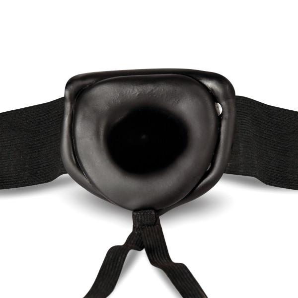 Dr. Skin 6 Inches Hollow Strap On Black