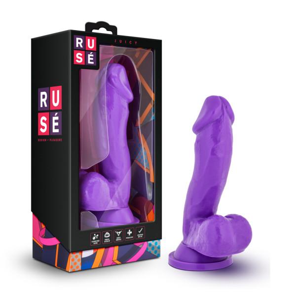 Ruse Juicy Purple Realistic Dildo