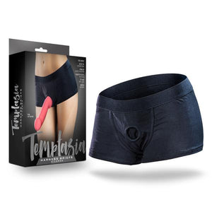 Temptasia Panty Harness Briefs X Large Black