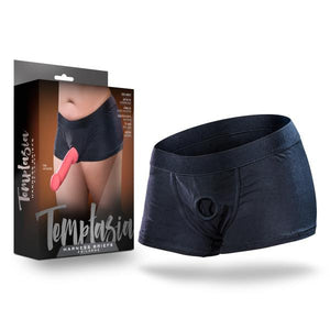 Temptasia Panty Harness Briefs 2 Xl Black