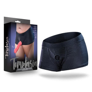 Temptasia Panty Harness Briefs 3 Xl Black