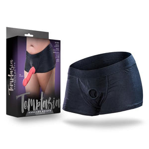 Temptasia Panty Harness Briefs 4 Xl Black