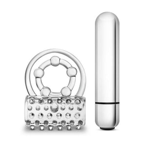 Stay Hard Vibrating Super Clitifier Clear Ring
