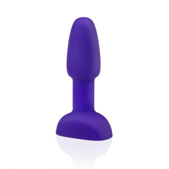 B Vibe Rimming Petite Purple Butt Plug