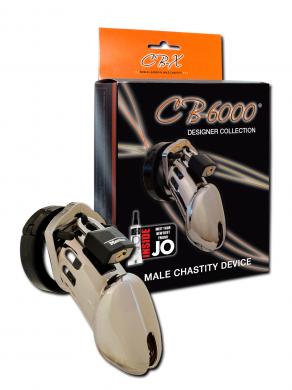 Cb 6000 Male Chastity Device 3 1/4" Chrome Cage