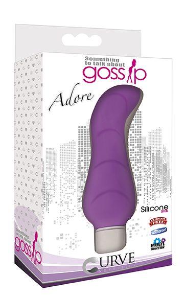 Gossip Adore 3 Speed 4 Function Silicone Vibrator Purple