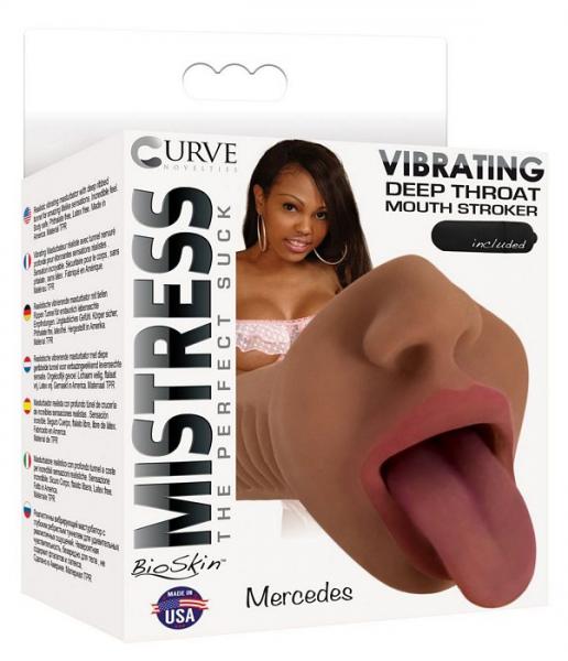 Mistress Mercedes Mouth Stroker Chocolate Brown