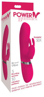 Power Bunnies Hoppy 50 X Pink Rabbit Vibrator