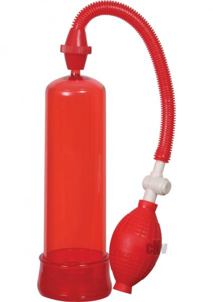 Pumped Up Fire Penis Pump Linx Red
