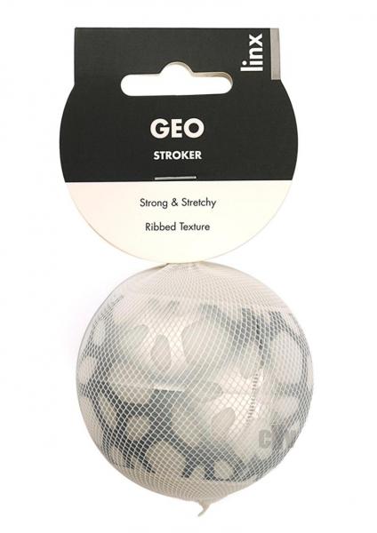 Linx Geo Stroker Ball Clear/White Os