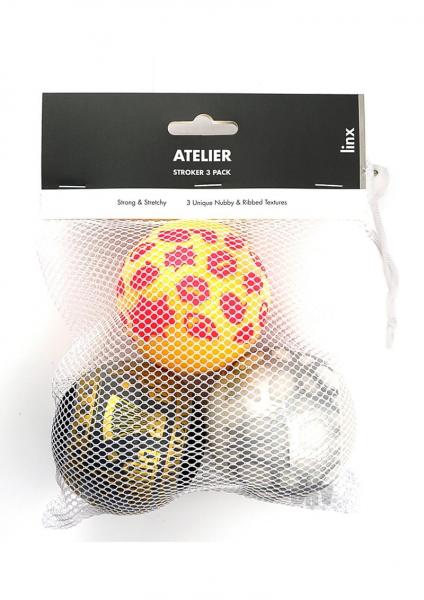 Linx Atelier Stroker Ball 3pk Clr/Multi