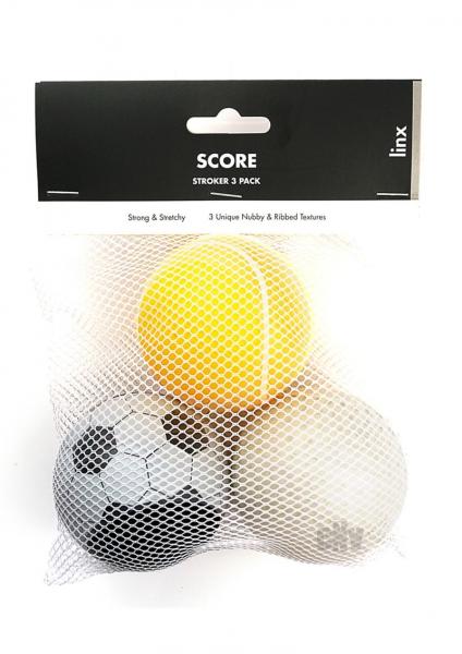 Linx Score Stroker Ball 3pk Clr/Multi