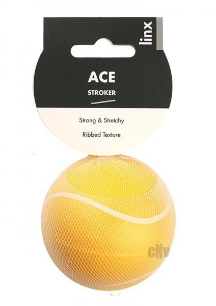 Linx Ace Stroker Ball Clear/Yellow Os