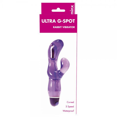 Ultra G G Spot Vibrator Purple Minx