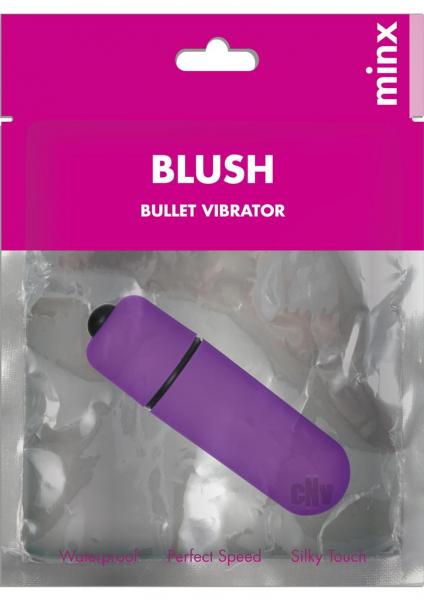 Minx Blush Single Speed Mini Bullet Vibe Purple