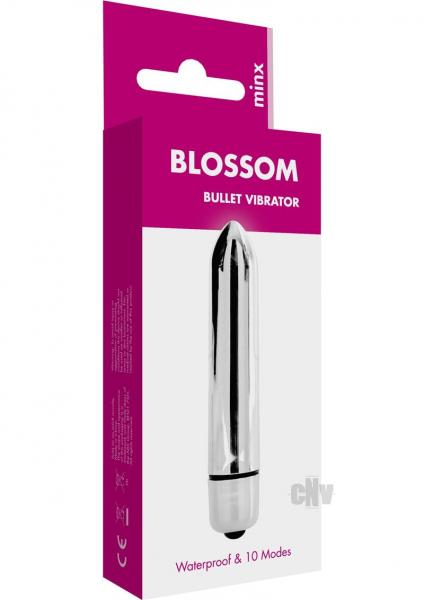 Minx Blossom 10 Mode Bullet Vibe Silver