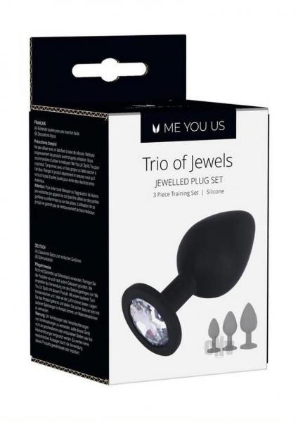 Me You Us Trio Of Jewels Black