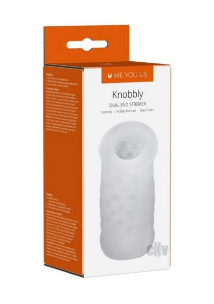 Me You Us Knobbly Dual End Stroker