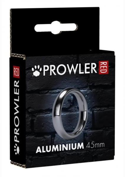 Prowler Red 45mm Ring Silver