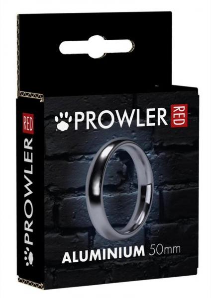 Prowler Red 50mm Ring Silver
