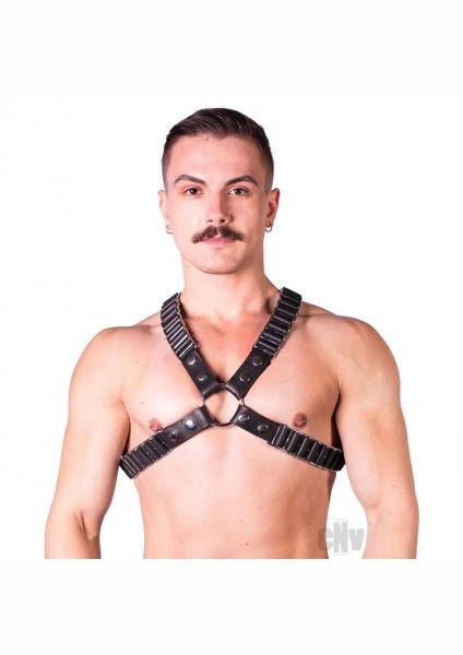 Prowler Red Ballistic Harness Blk/Sil Lg