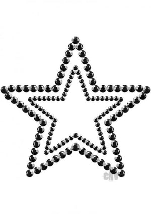 Mimi Star Black Rhinestone Pasties