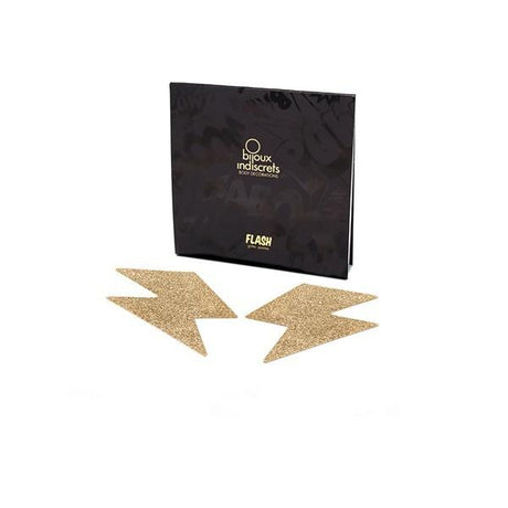 Flash Bolt Gold Pasties