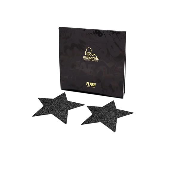 Flash Star Black Pasties