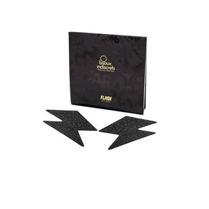 Flash Bolt Black Pasties