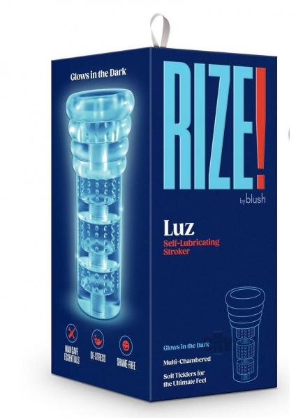 Rize Luz Self Lube Stroker Clear