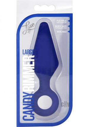 Candy Rimmer Large Butt Plug Blue