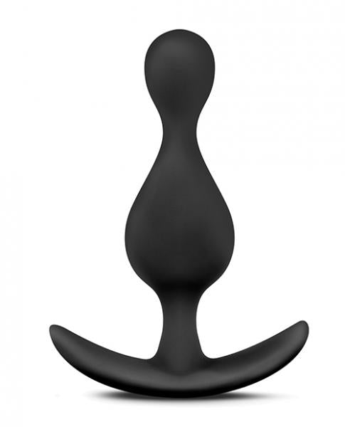 Anal Adventures Wave Plug Black