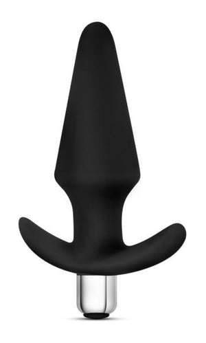 Luxe Discover Vibrating Butt Plug Black