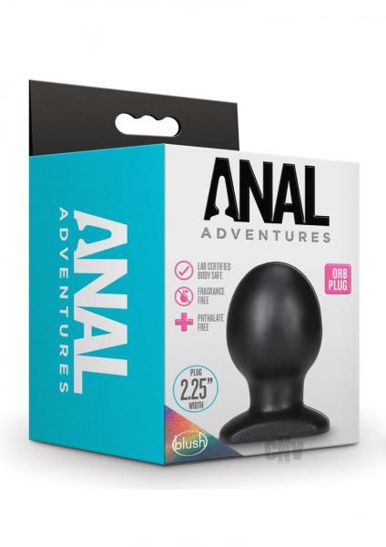 Anal Adv Orb Plug Black