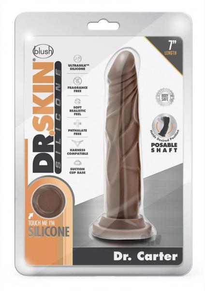 Dr. Skin Silicone Dr. Carter 7 In Chocolate