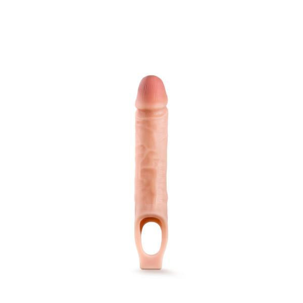 Performance 10 Inches Cock Sheath Penis Extender Beige